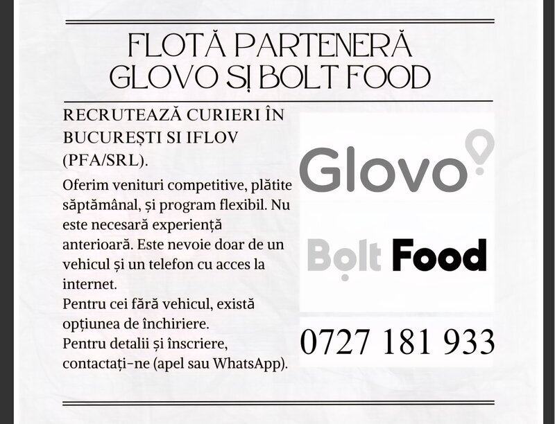 Curieri COR 962101 pentru VDP Elit Group SRL 47812284, 60 places available